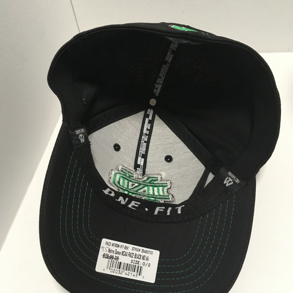 Notre Dame Fighting Irish Adjustable Baseball Hat Ball Cap University of NEW NWT - Picture 6 of 6